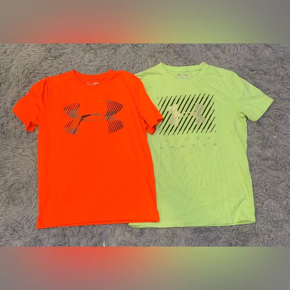 Under Armour kids t shirts bundle (willing to sell separately)